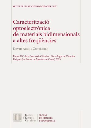 CARACTERITZACI OPTOELECTRNICA DE MATERIALS BIDIMENSIONALS A ALTES FREQNCIES